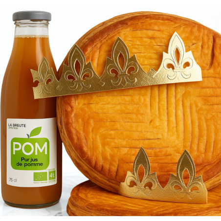 Goûter des rois avec jus