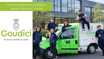 Livraison gratuite de plateaux-repas à Rennes | Goudici