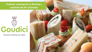 Traiteur entreprise à Rennes : cocktail de fin d’année