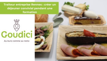 Traiteur entreprise Rennes : déjeuner de formation convivial